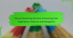 Movie Streaming Services: Enhancing User Experience, Features and Navigation